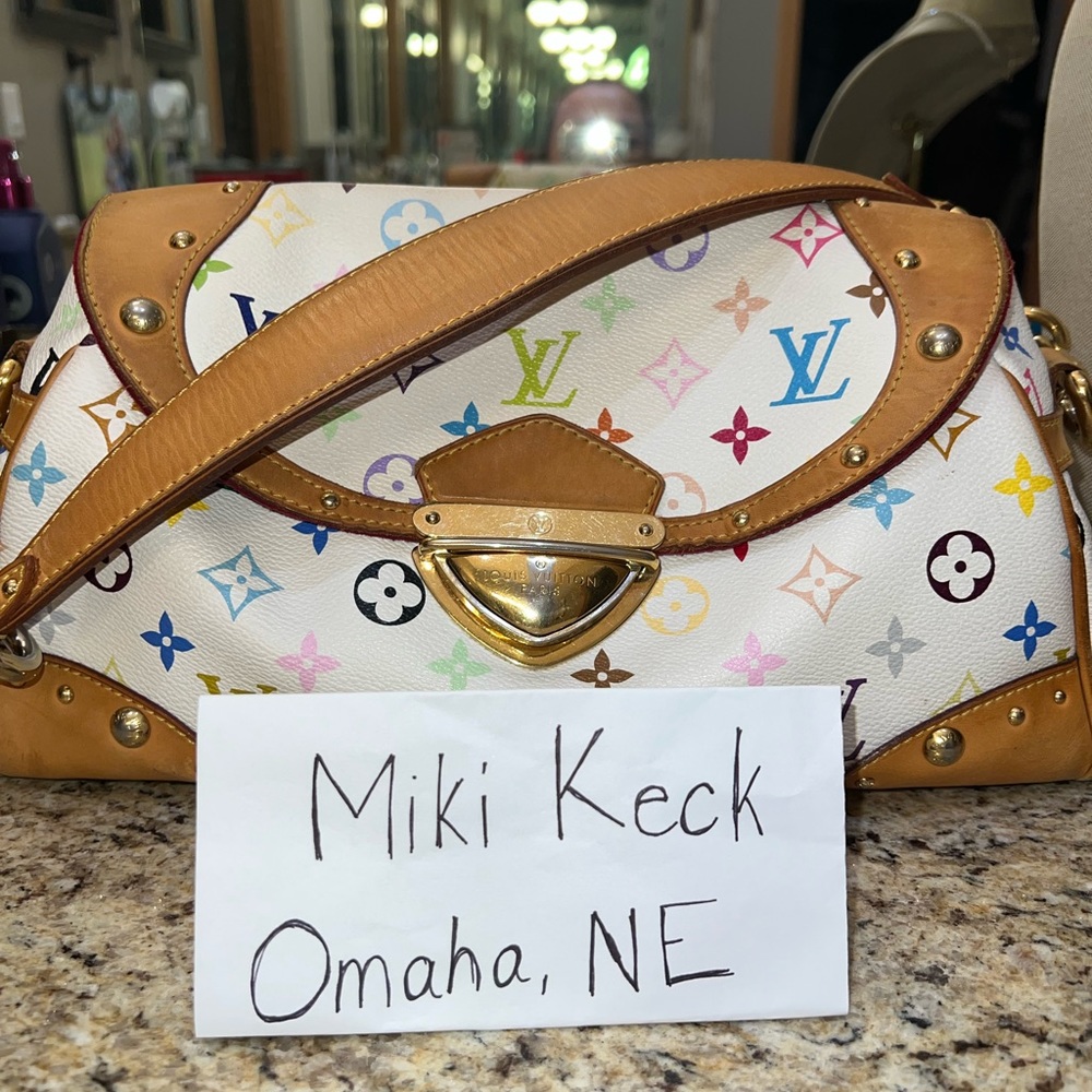 Louis Vuitton Beverly white multicolor MM